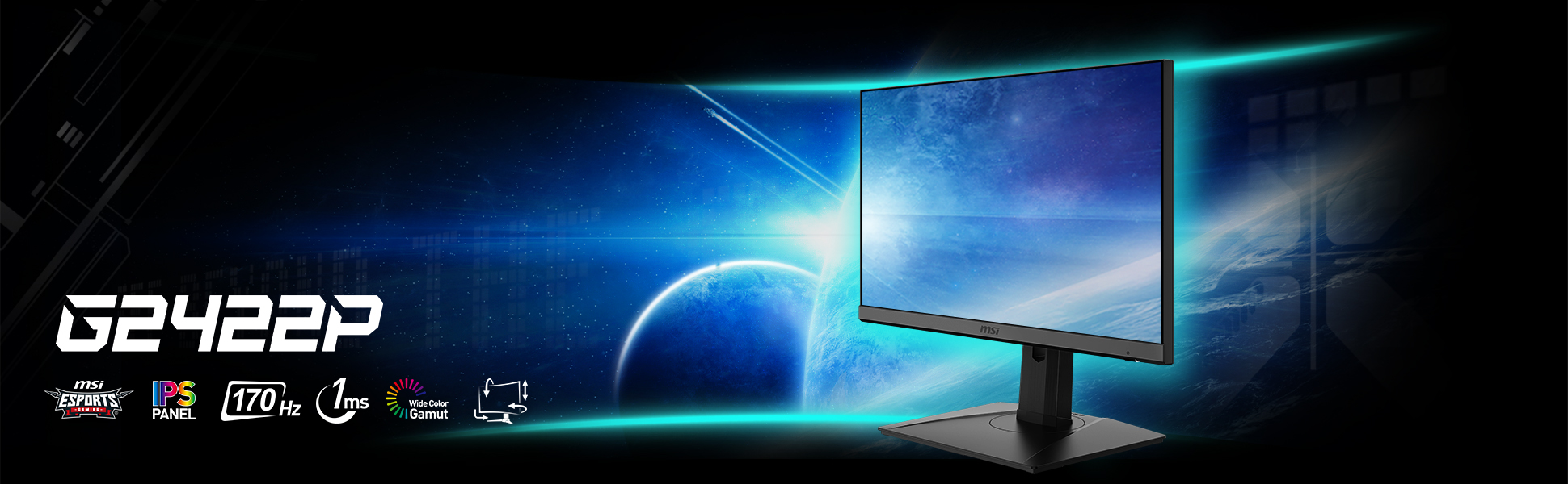 G2422P Esports Gaming Monitor